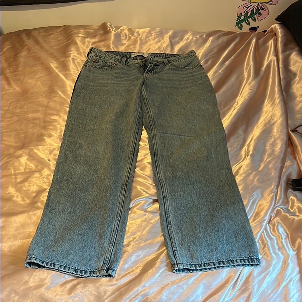 Hollister Women's Straight Leg Blue Jeans
